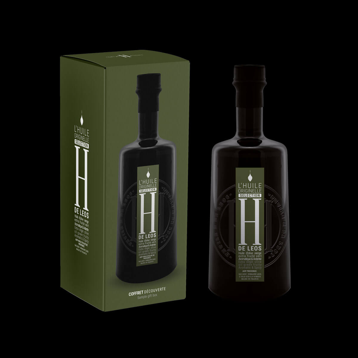 Coffret dégustation 1 huile d'olive extra vierge D.O.