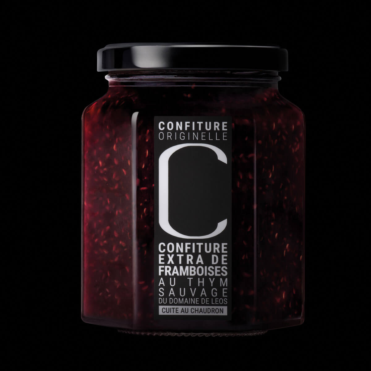 Coffret cadeau Confitures Abricot + Framboise au thym sauvage