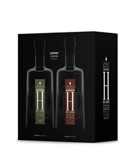 Coffret dégustation trio d'huiles + olives - Domaine Chante Perdrix