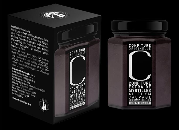 Confiture Myrtille