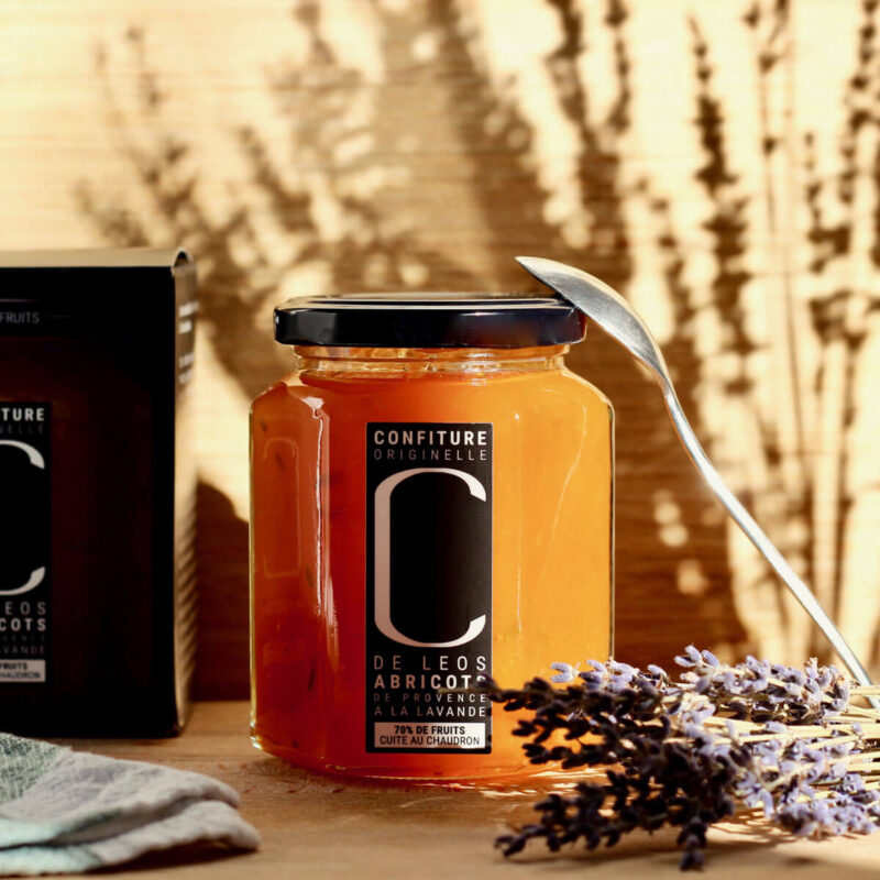 Confiture d'abricots à la lavande C de Leos sans étui – Image 4