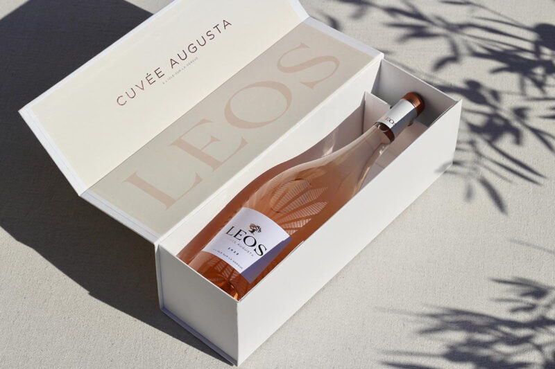 Coffret-cadeau rosé Leos cuvée Augusta / Bio - 75 CL / Capsule CRD - Image 2