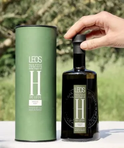 COFFRET-CADEAU H DE LEOS FRUITÉ VERT - HUILE D’OLIVE VIERGE EXTRA